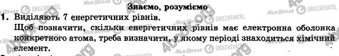 ГДЗ Хімія 8 клас сторінка §.12 Зад.1